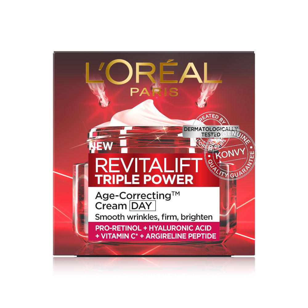 Loreal Revitalift Triple Power Day Cream 50ml - Image 1